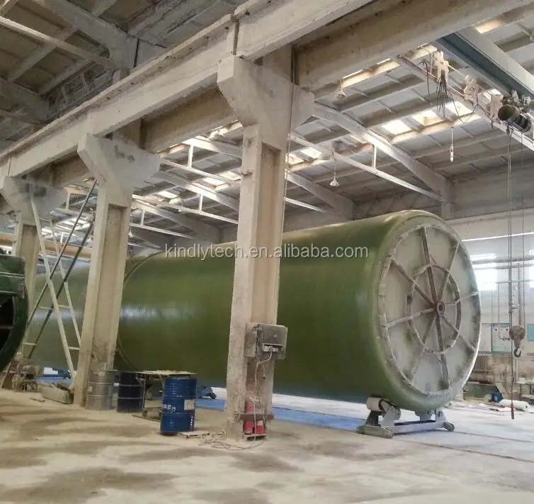 FRP контейнер и FRP бак для хранения намоточный станок