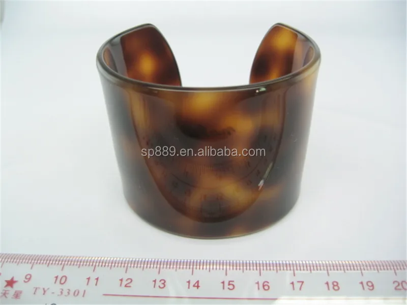 High quality acetate brown cuffs cellulose tortoise bracelets tokyo bangles jewelry