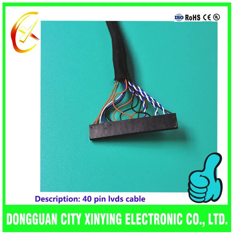 Пользовательские 40 контактный кабель lvds