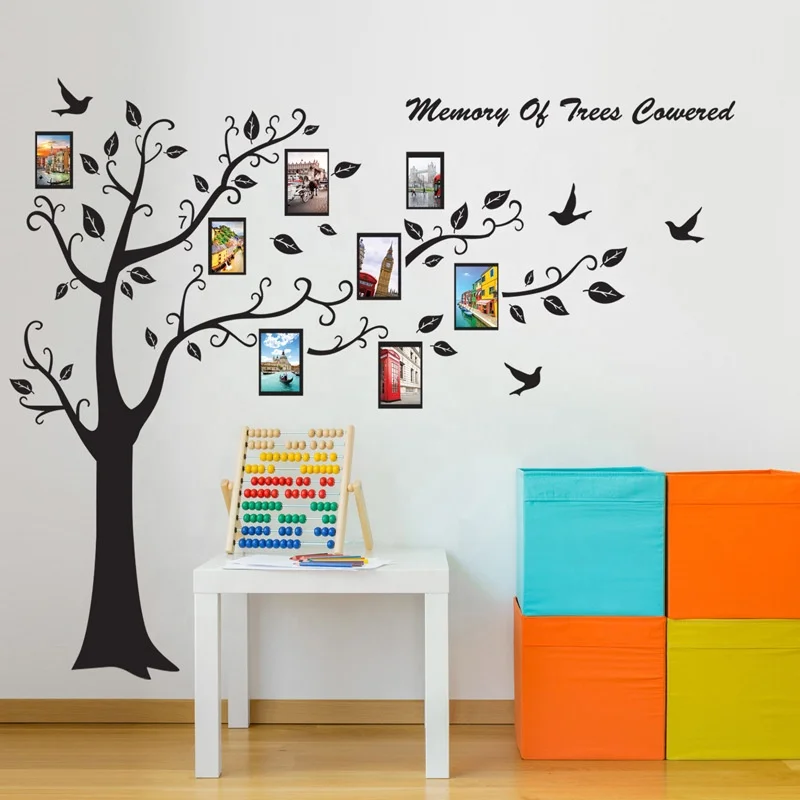 
Wholesale Vinyl Large Family Tree Wall Sticker For Home Decoration 