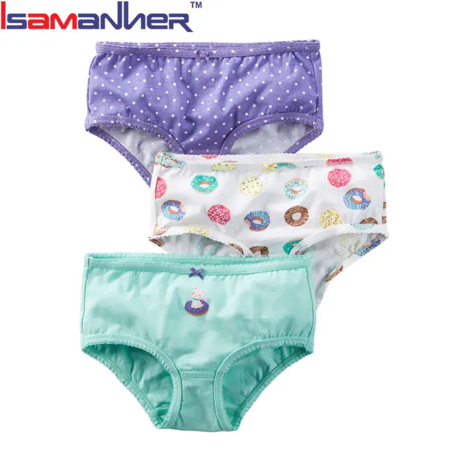 Цена завода дышащий милый мультфильм дети девушка нижнее белье оптом