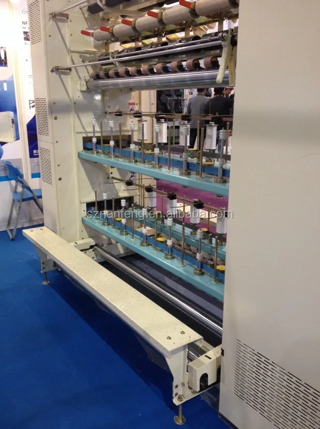 
LYCRA/ SPANDEX /RUBBER YARN COVERING MACHINE (MENEGATTO /OMM) 