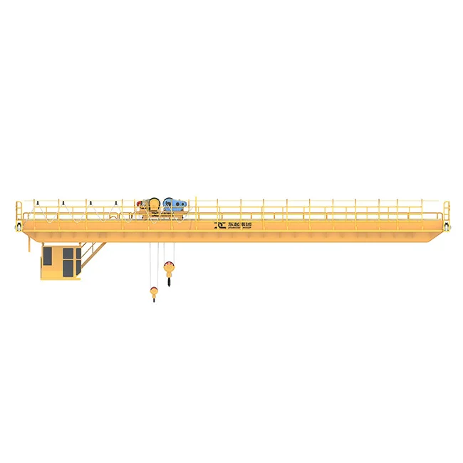 High quality factory use 50 ton 50/10t double hook overhead crane price