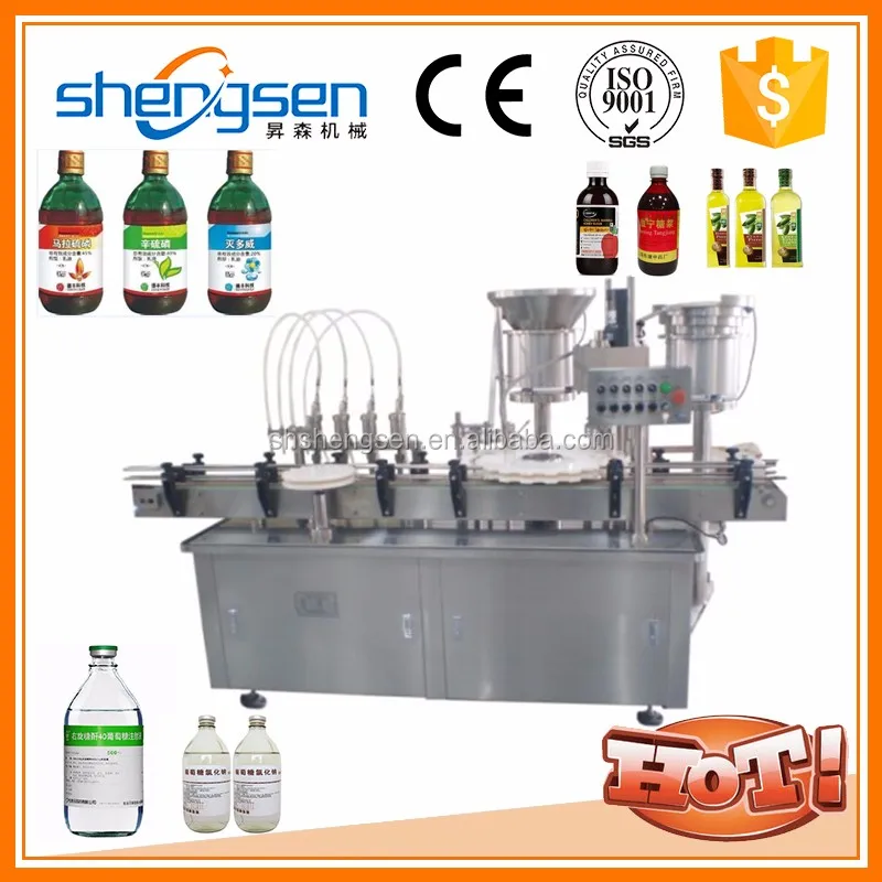 Стандарт CE 30-500 мл Бутылки Пива Мед Масло Автомат Розлива