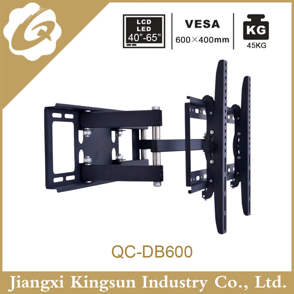 
Double Arm Articulating Cantilever TV Bracket Wall Mount with Tilt- for 40