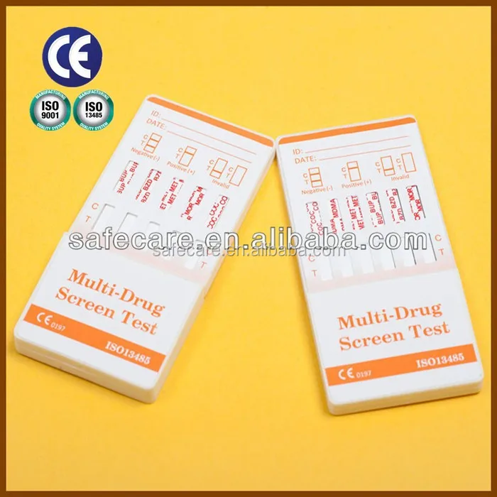 7 Panel Home Drug Test Kit - Tests Ce Pathological Analysis Equipments Bag, Box or OEM Package Online Technical Support 2 Years