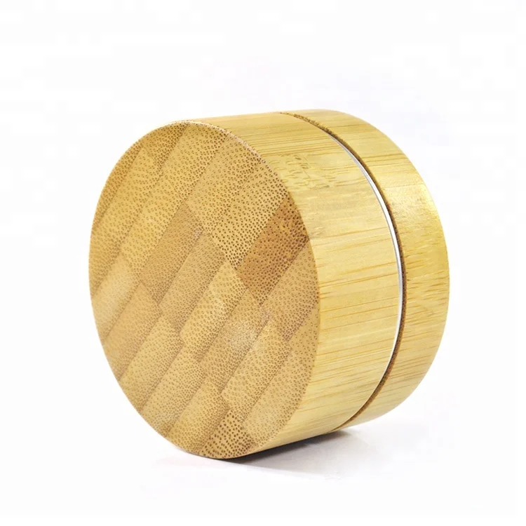 custom logo 10g 30g 50g 60g 120g 250g 500g aluminum inner bamboo jar