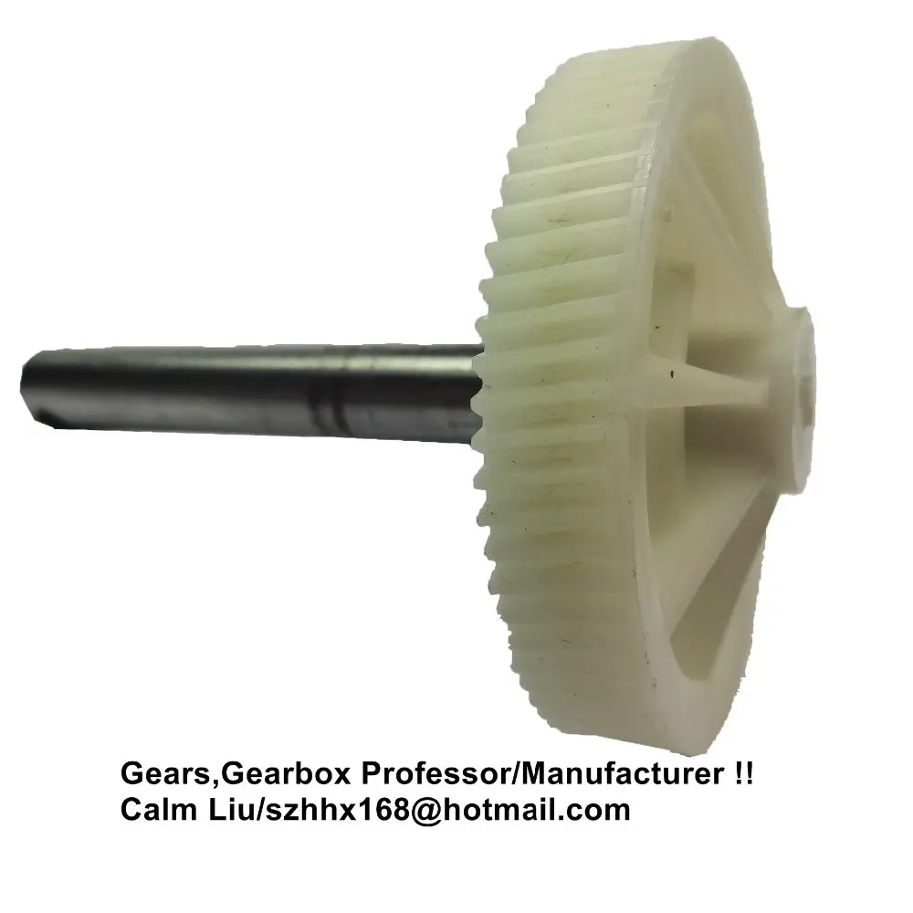OEM, изготовление пластиковых спиральных зубчатых шестерен для привода, автоматического кровати и т. д. с опрокидным стальным валом