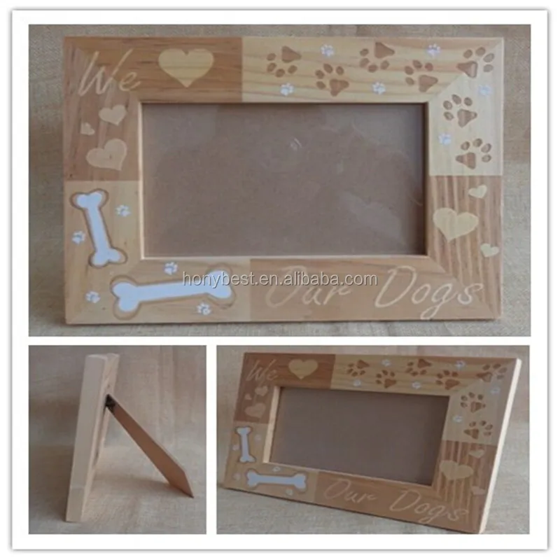 Custom wooden photo frame personalized photo holder any shape/size magnet frame  engraving text pattern for insertable