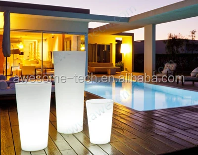 Садовый горшок и плантатор Садовые принадлежности светодиодный