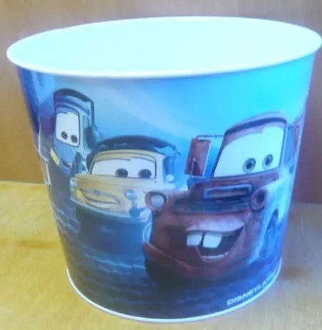 Metal Popcorn Tin Box, Metal Popcorn Bucket, Tin Bucket