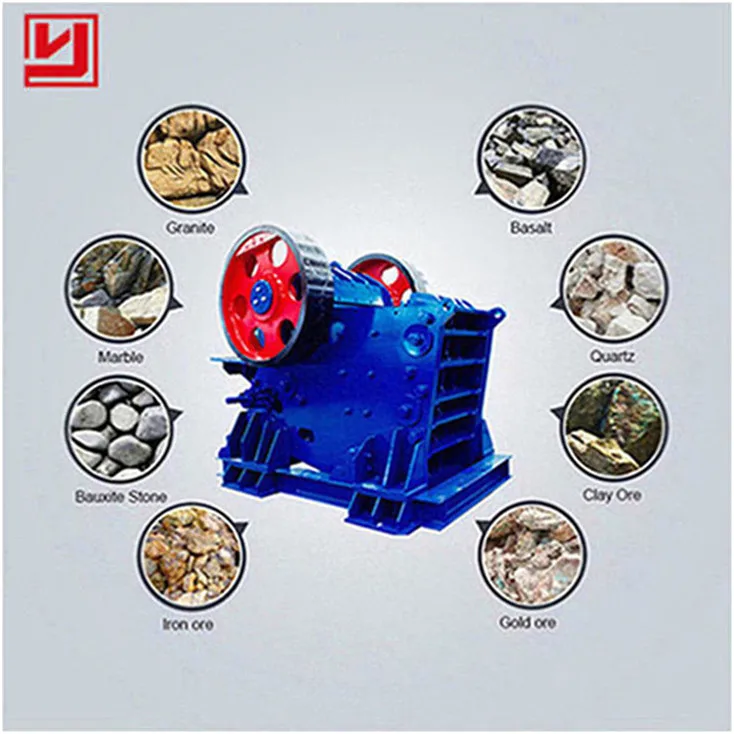 Energy Saving Chinese Stone Glass Crushing Machine Animation Pe Series Jaw Crusher Price For Sale
