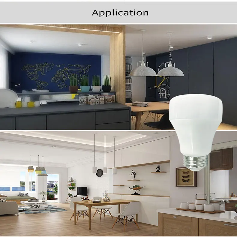 WIFI control simple intelligent operation smart bulb light 12 watt PWM dimming AC100-240V rechargeable led bulb