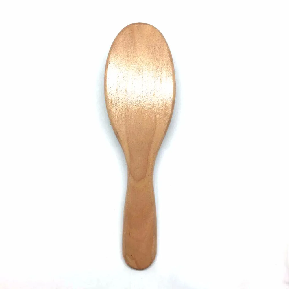 Osaki Brand Massage Paddle Brush Hair Straightening Brush Cushion Wooden Hair Brush