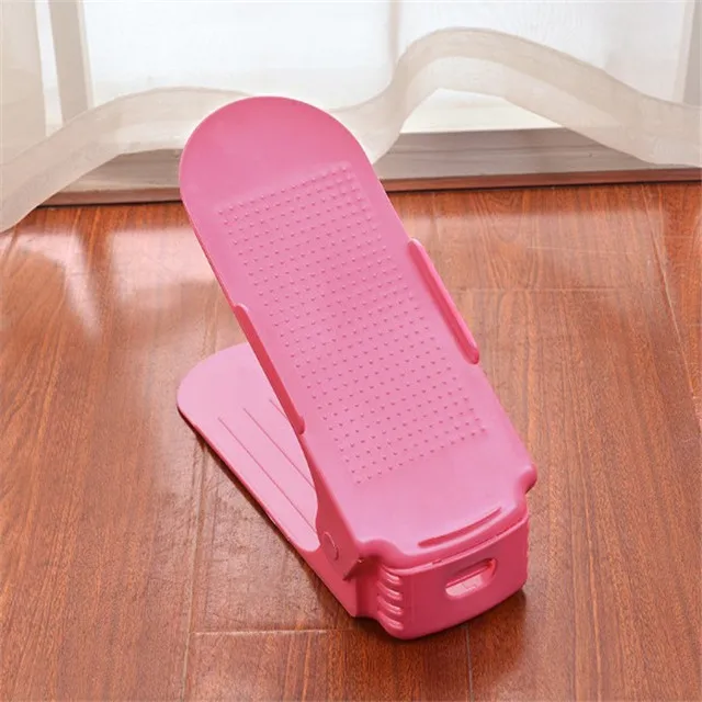 
Hotest selling home space saver shoes rack plastic double layer shoe cabinet shoe organizer factory price 