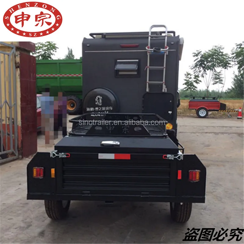 small car camping box cargo trailer for sale
