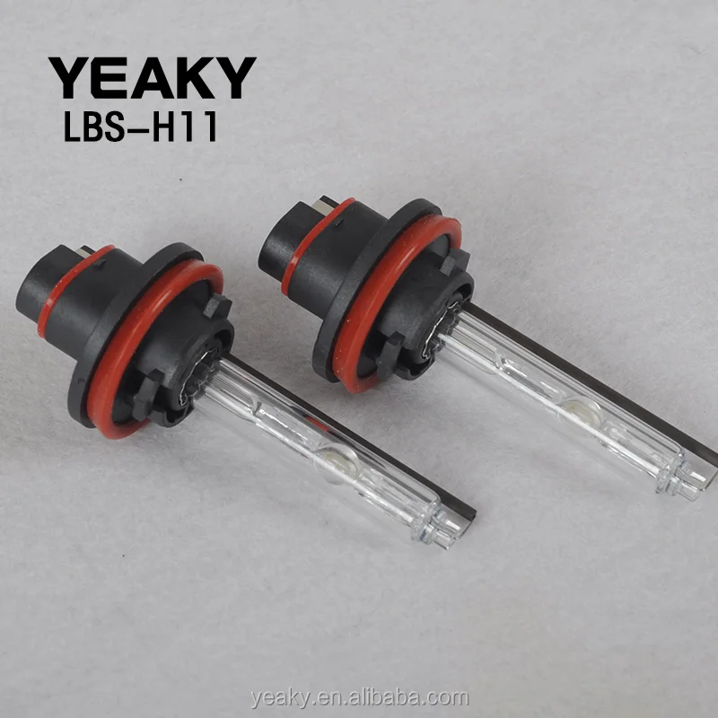 Factory Directly Selling YEAKY H11 LBS 1 pair 35W/50W 12V/24V with E-mark DOT Certificate Car Xenon HID Bulbs