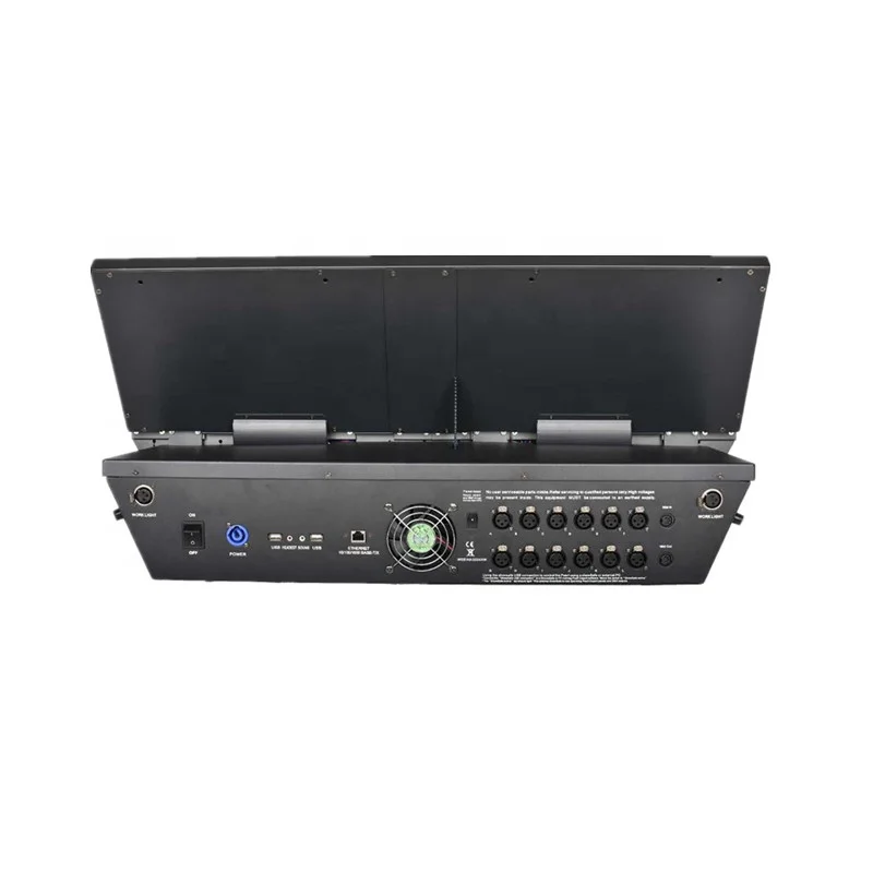 China stage lighting touch dj controller dmx moving light double screen i7 i5 10.1version with flycase