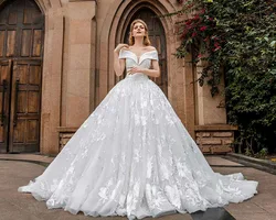 Новогоднее платье RSM66599, женские кружевные платья с открытыми плечами, модное свадебное платье