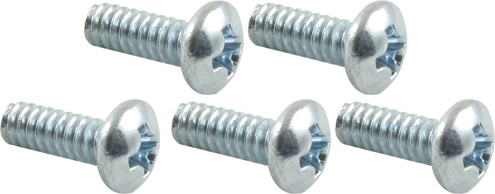 M1.6 M2 M3 M4 M5 M6 stainless or zinc plated steel remote control pan round head machine screw