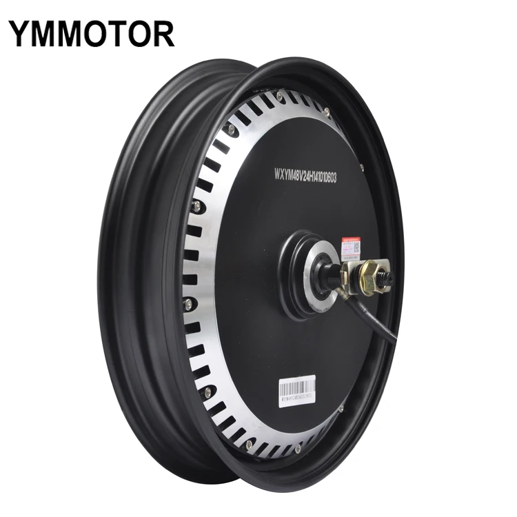 Высокая производительность 16-дюймовый 48v 1000w электрический скутер Алюминиевая Передняя Ступица колеса мотор