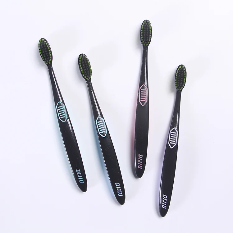 Buy In Bulk Silicone Black Travel Adult Toothbrush