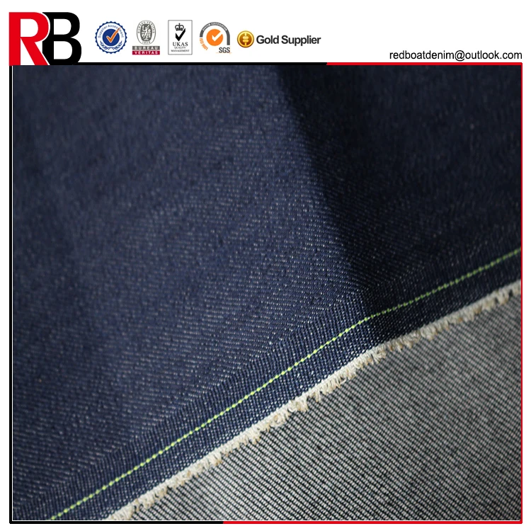 cotton polyester spandex indigo color 8oz 12s denim fabric jeans fabric