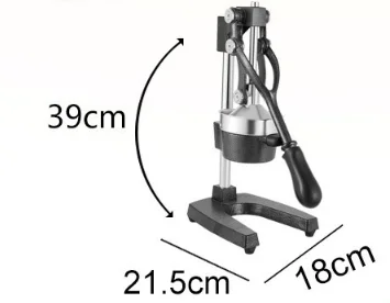 MJ-01A ручная соковыжималка с чугунным железным машина для производства сока 304 сталь основные