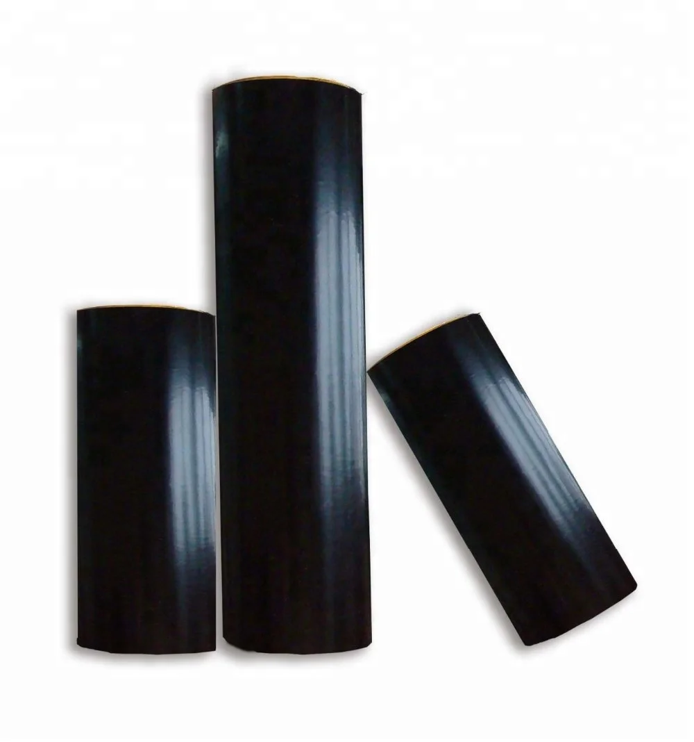 12mic-500mic black pet film is used for producing Adhesive tapes and label, insulation Shielding