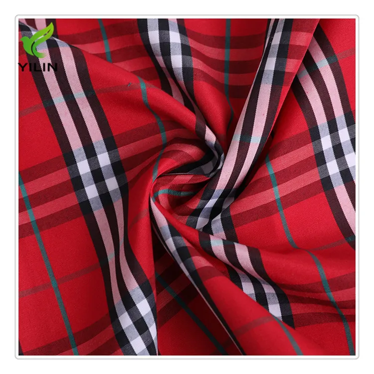 100% хлопчатобумажная пряжа окрашенная тканая саржа мужская рубашка