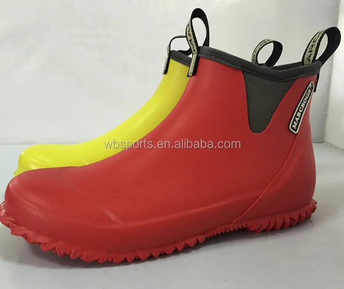 Женские Водонепроницаемые Резиновые Садовые туфли с неопреновой подкладкой