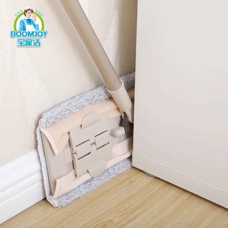 BOOMJOY FC-16 бюджетный Magic 360 Вращающийся Телескопический из микроволокна плоская уборки пола Швабра с хорошим качеством