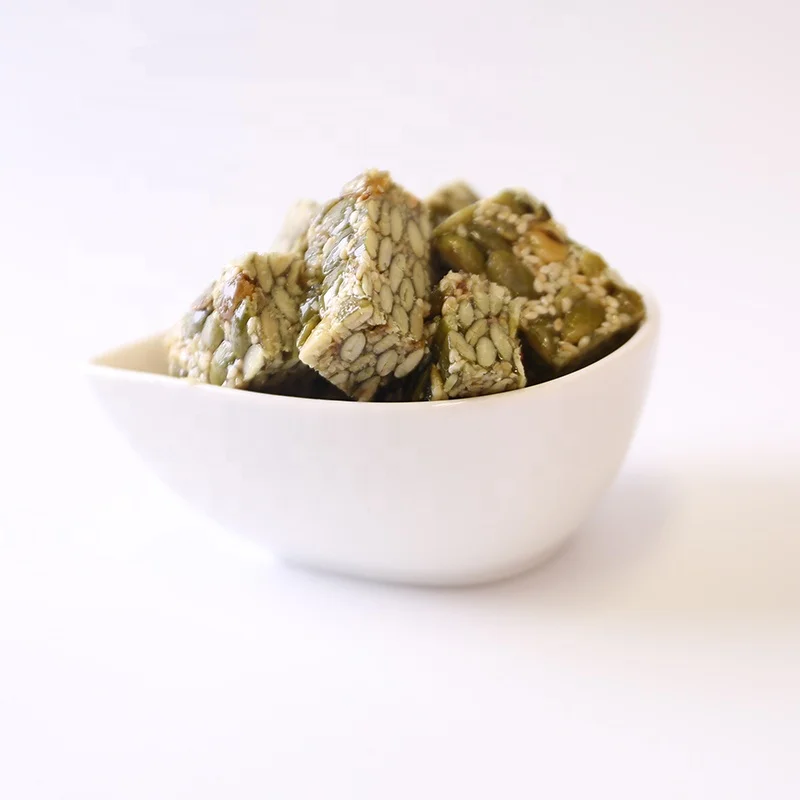 Халяль, тыква и изюм, орех, хрустящие сладкие жевательные конфеты