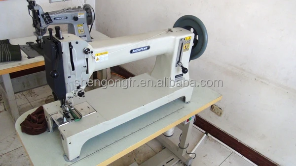 SHENPENG FGB6806 long arm free-form heavy duty FIBC sewing machine to attach sling