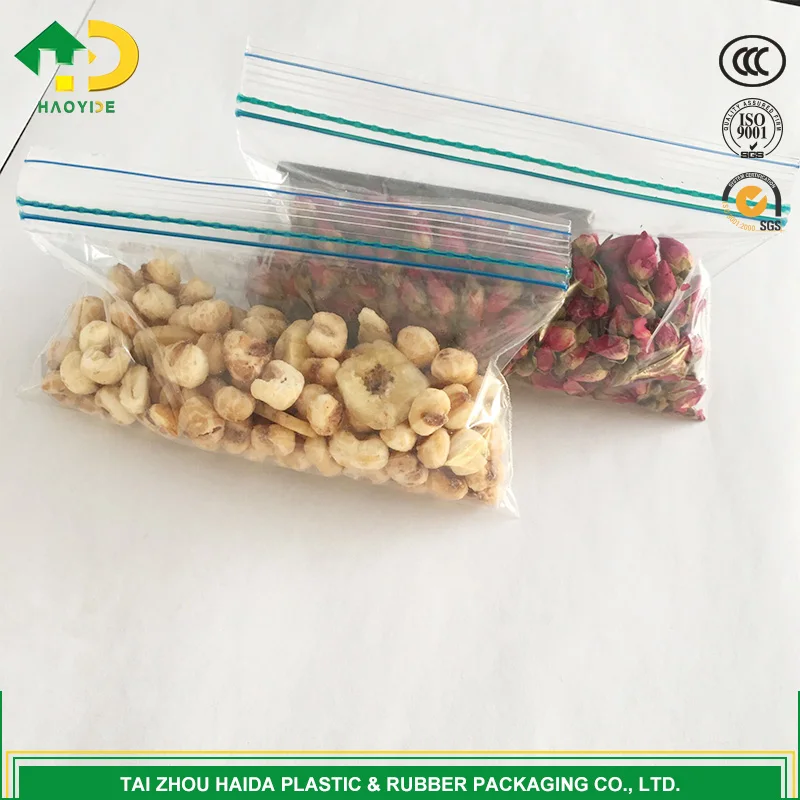 zip lock food plastic bread packaging bag