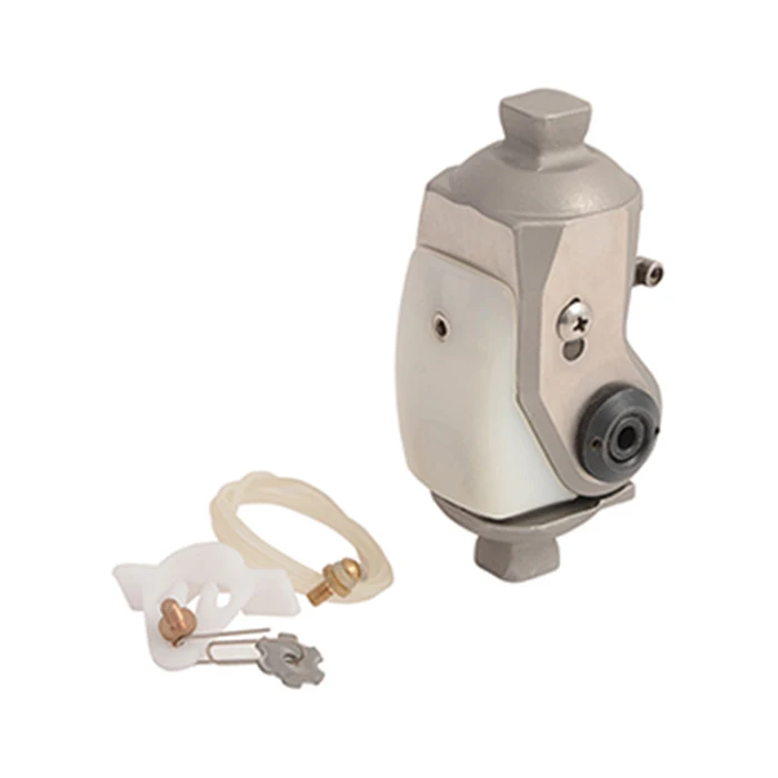 Stainless adjustable friction prosthetic knee for lower leg