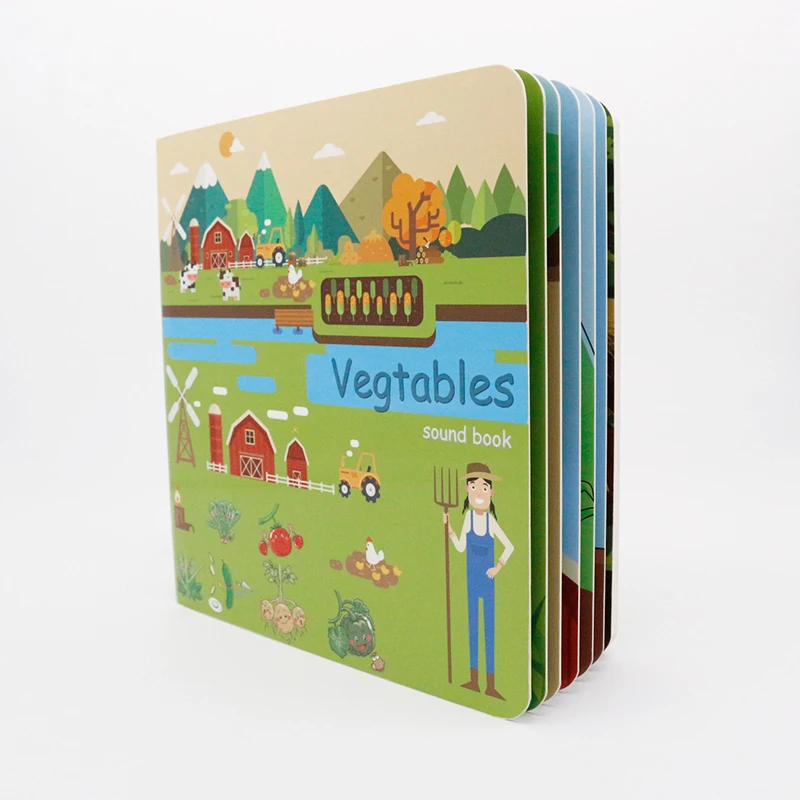 
Korea voice engineering audio infant module books with sound 