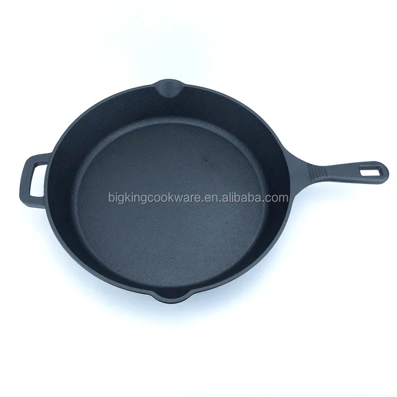 Pre-Seasoned Cast Iron Skillet Frying Pan Oven Safe Cookware for Indoor & Outdoor Use - Grill, StoveTop, (10inch - 25cm) OEM