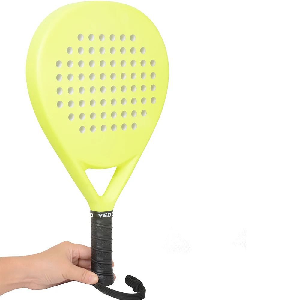 YEDO Professional Graphite Paddle Rackets EVA Foam Beach Tennis Racket