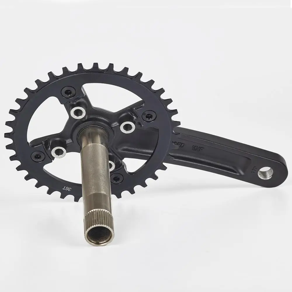 CNC Narrow Wide Chainwheel Mountain Bicycle Crankset