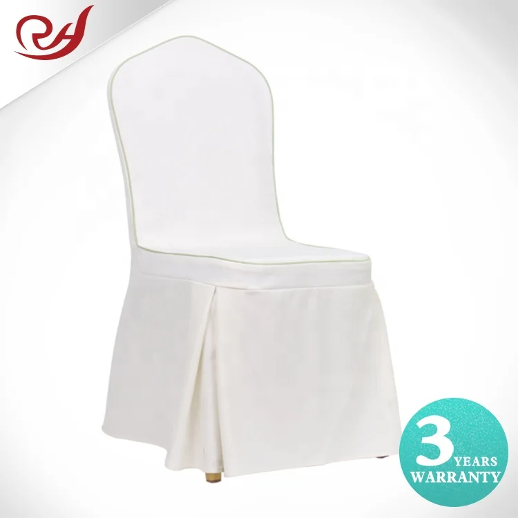 Polyester Banquet Hotel Elegant White Cheap Spandex Wedding Chair Covers