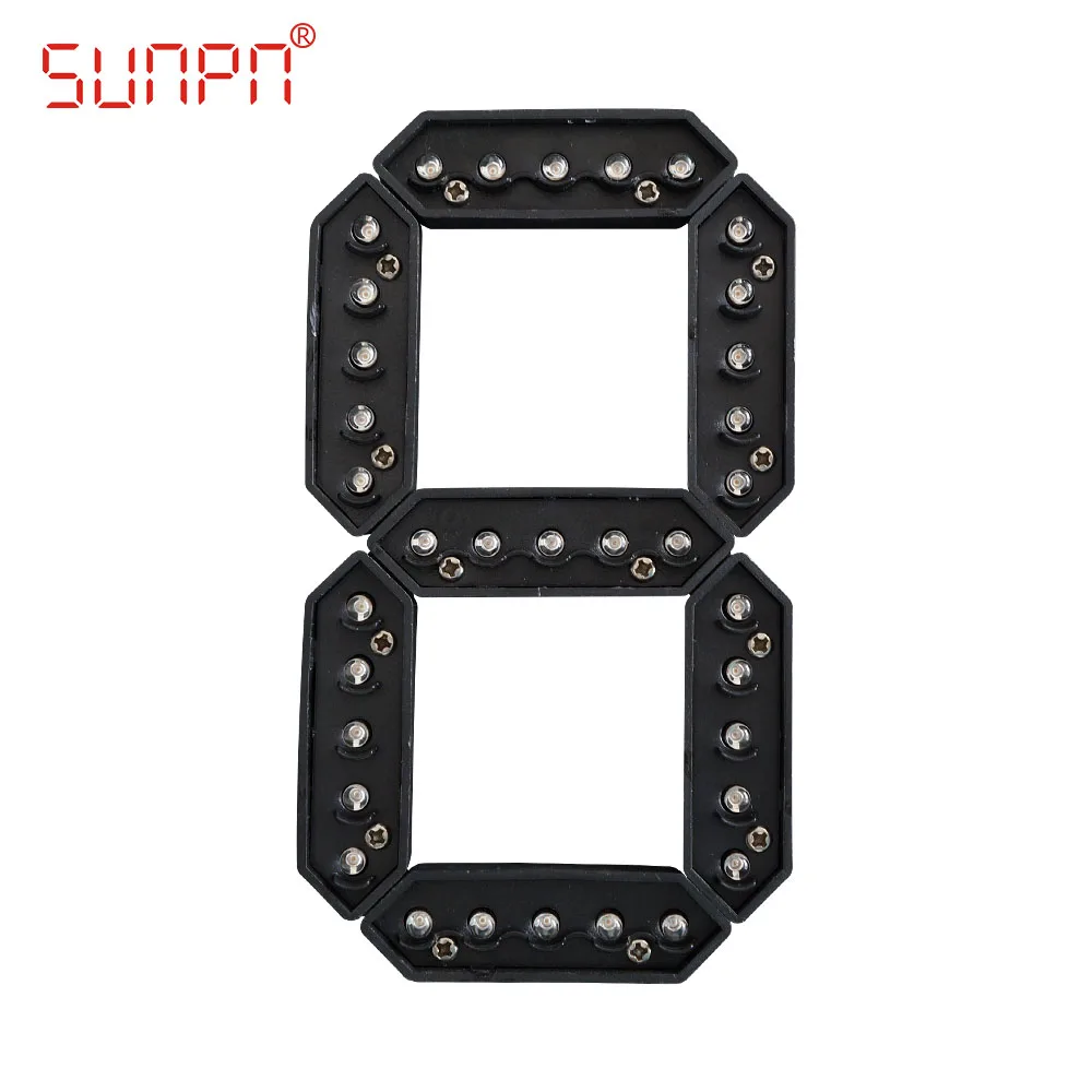 6 inch 7 Segment Display LED with High Brightness outdoor