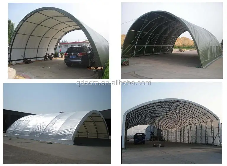 Waterproof PVC/PE Cover Portable Storage Container Shelter Tent