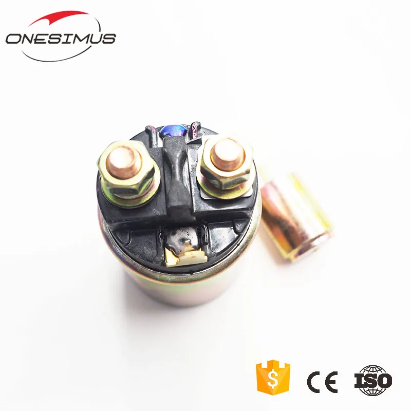 Factory outlet starter solenoid switch 4M40 12v straight solenoid coil