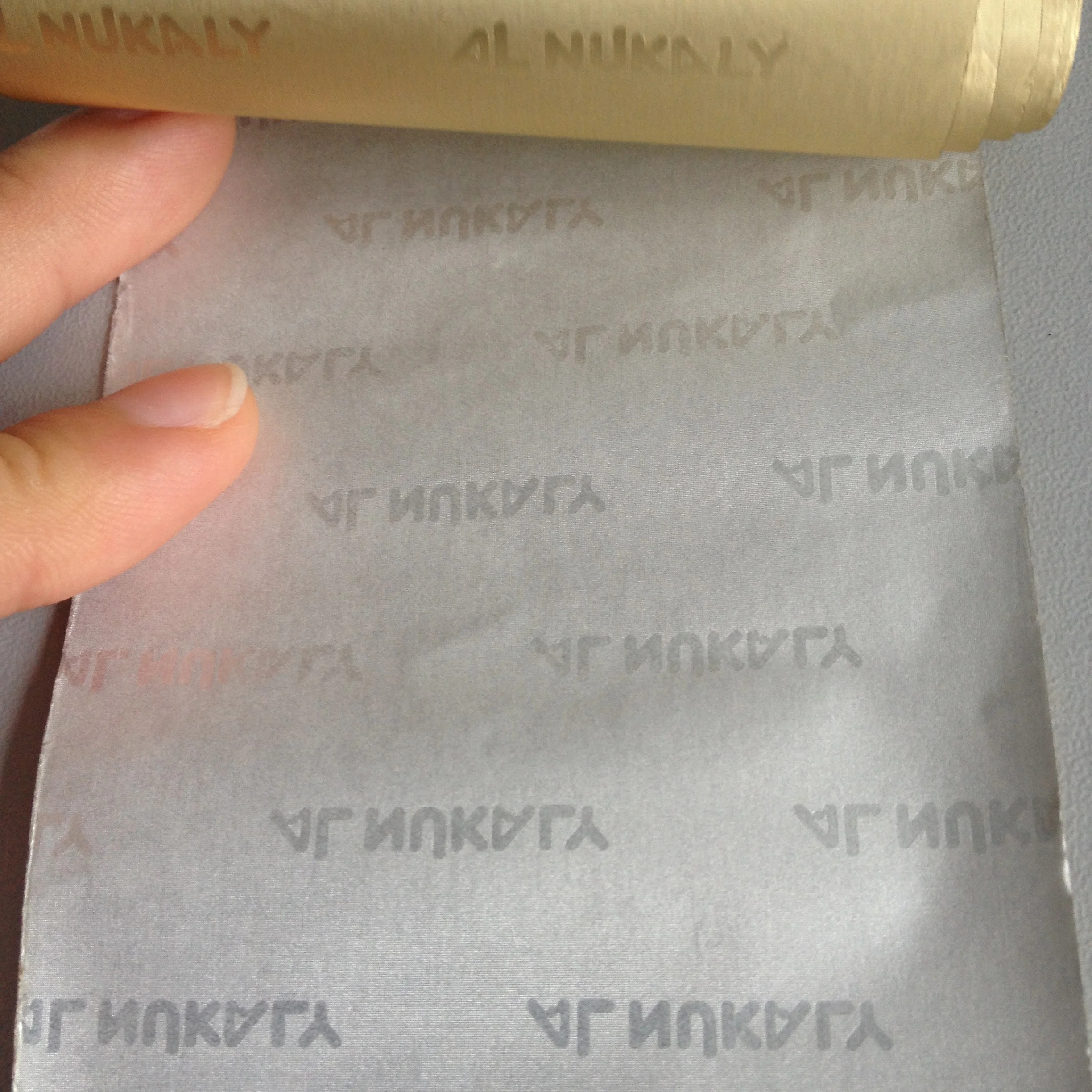 Aluminium foil paper wrapper for chewing gum packaging