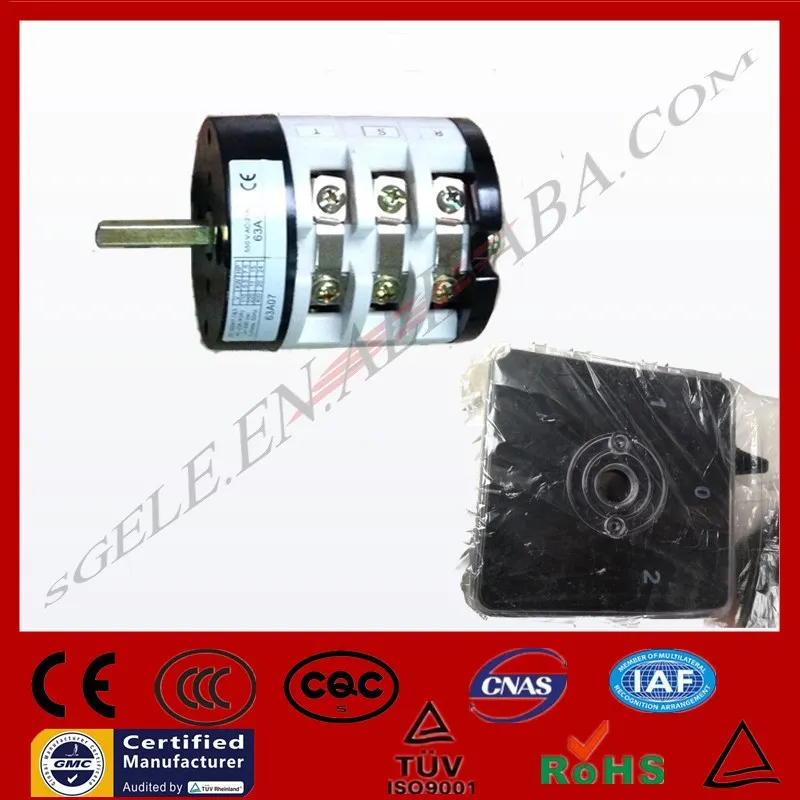 Italy Changeover Switch transfer switch manual rotary switch