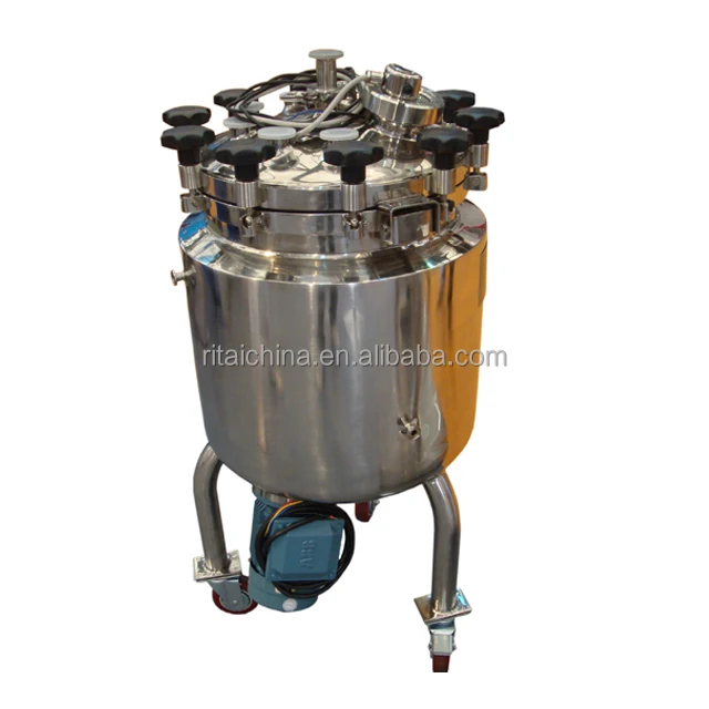 Stainless Steel Magnetic Mixing Tank with Coil Jacket/Dimple Jacket/Full Jacket