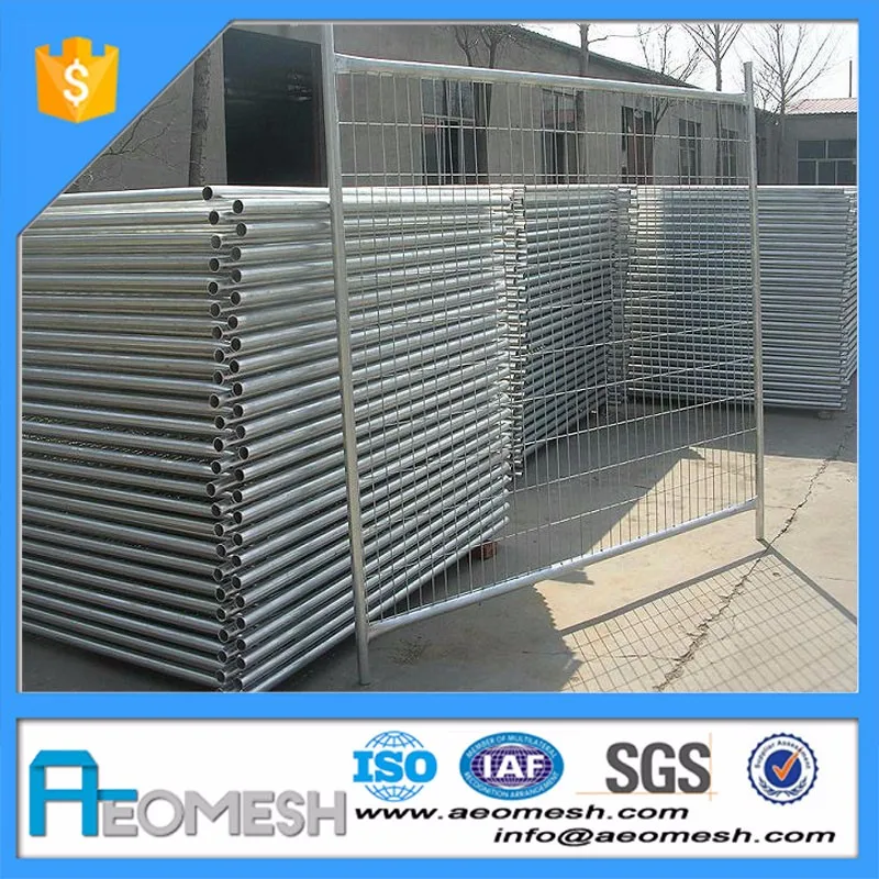 AEOMESH decorative barrier fence,pipe clamp fencing,temporary fencing