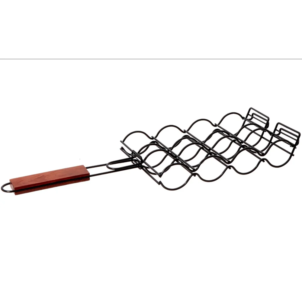 Corn Holder Portable BBQ Grilling Basket Clip Net Rack Outdoor Camping Cooking Vegetable Barbecue Accessories Tools