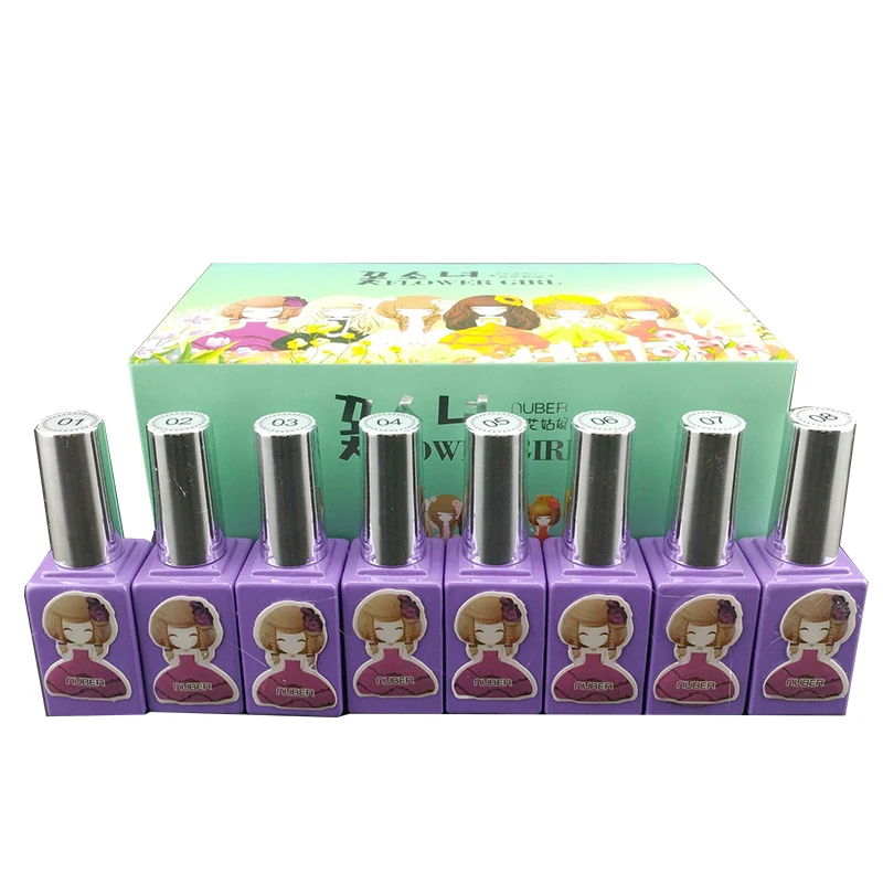 Sweet packing wholesale colorful colors gel nail polish